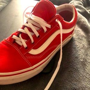 RED VANS❤️